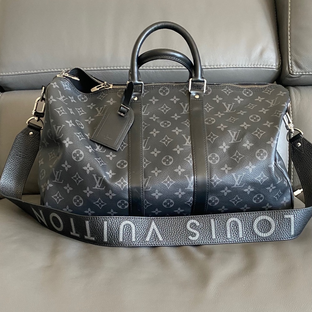 ❌SOLD❌Louis Vuitton Keepall 45 Bandouliere Eclipse